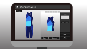 champion system custom triathlon suit generator preview 