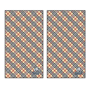 Beige Plaid - Gaiter