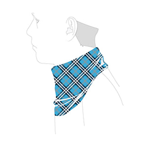 Blue Plaid - Gaiter