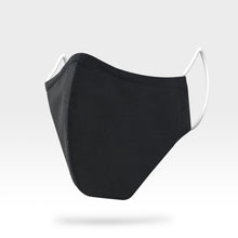 Load image into Gallery viewer, CS Premium Reusable Mask Black 3 pack