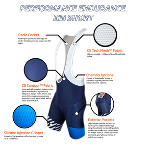 Performance Endurance / Gravel Bib Shorts