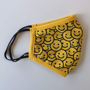 Smiley Faces - Kids Non-Medical Face Mask