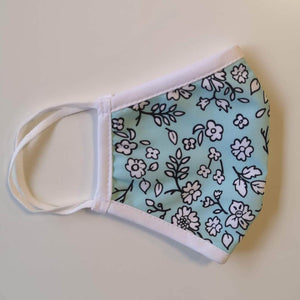 Floral Mint - Non-Medical Face Mask