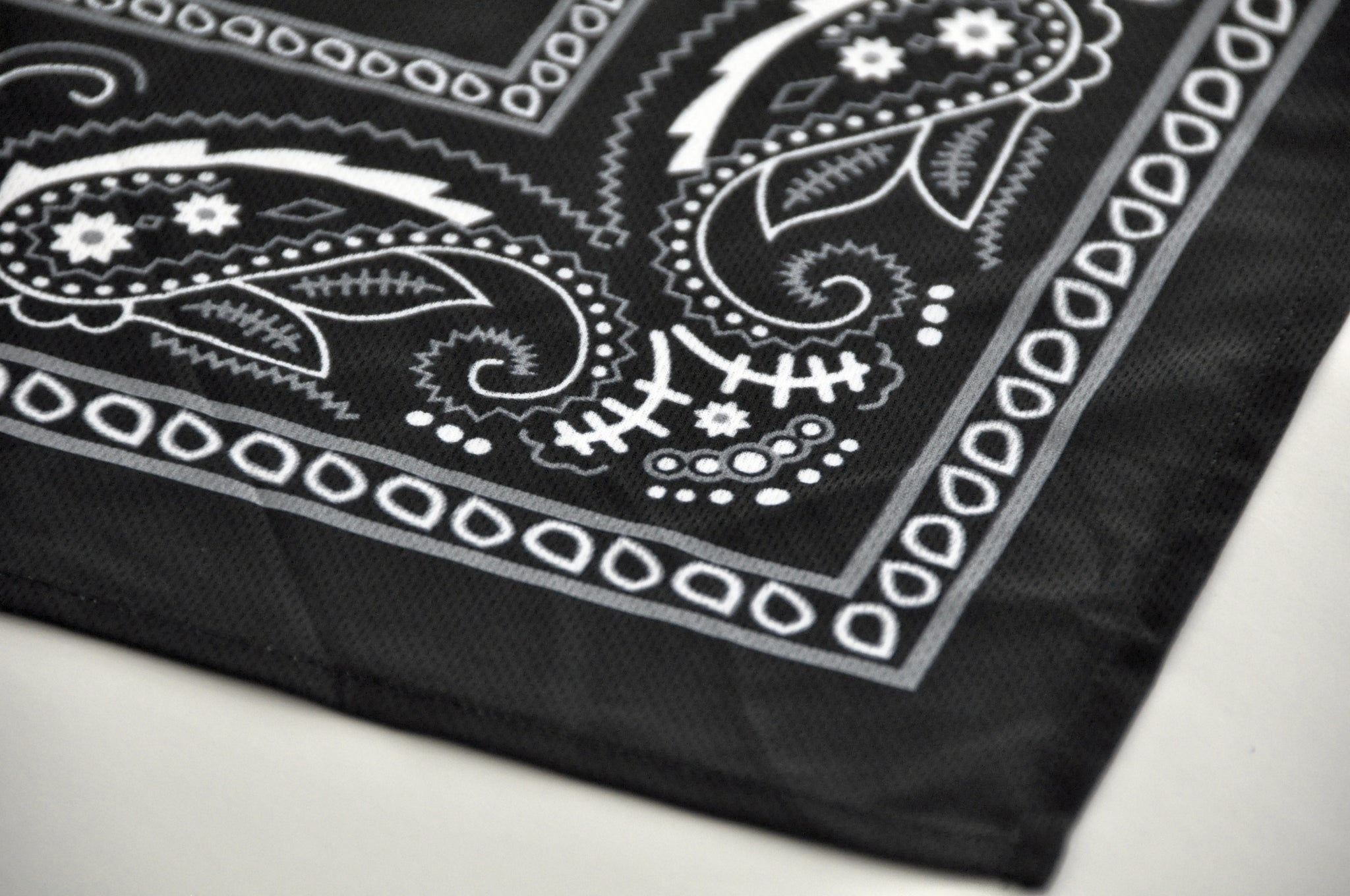 Baller High Waisted Black Bandana