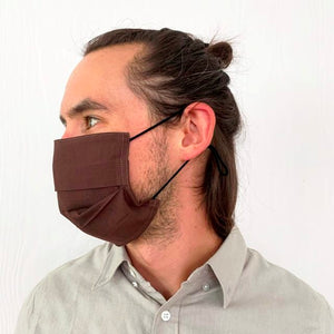 Flat Pleated Face Mask