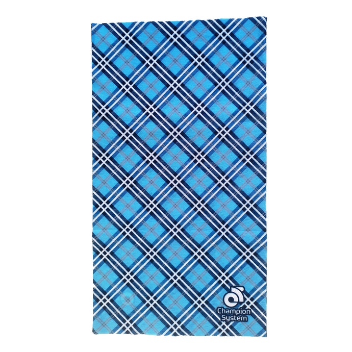 Blue Plaid - Gaiter