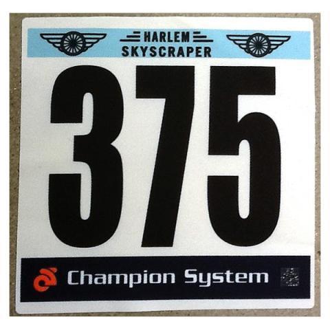 Custom Race Numbers