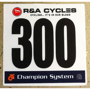 Custom Race Numbers