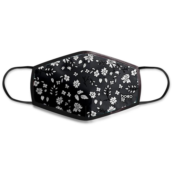 Floral Grey - Non-Medical Face Mask