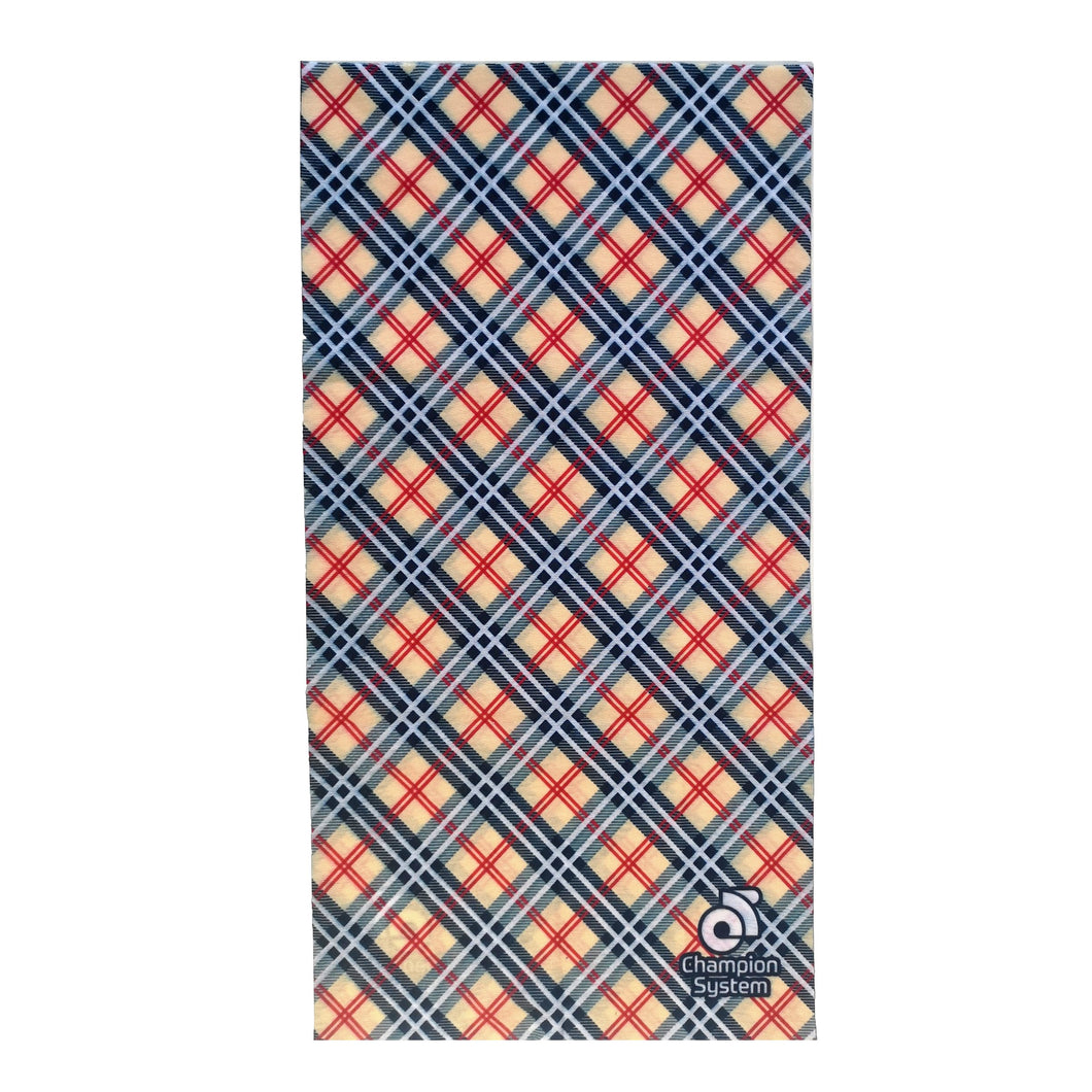 Beige Plaid - Gaiter