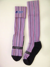 Load image into Gallery viewer, Sublimated Knee High Fold Over Socks